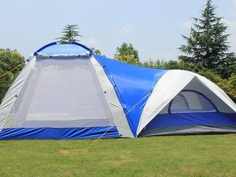 tents fixed by our post anchors